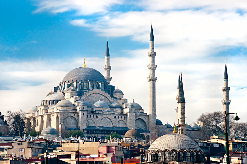 Süleymaniye Mosque , Istanbul, Turkey.